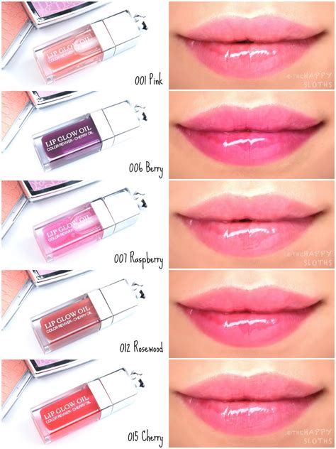 dior lip glow oil shades|dior lip glow oil berry.